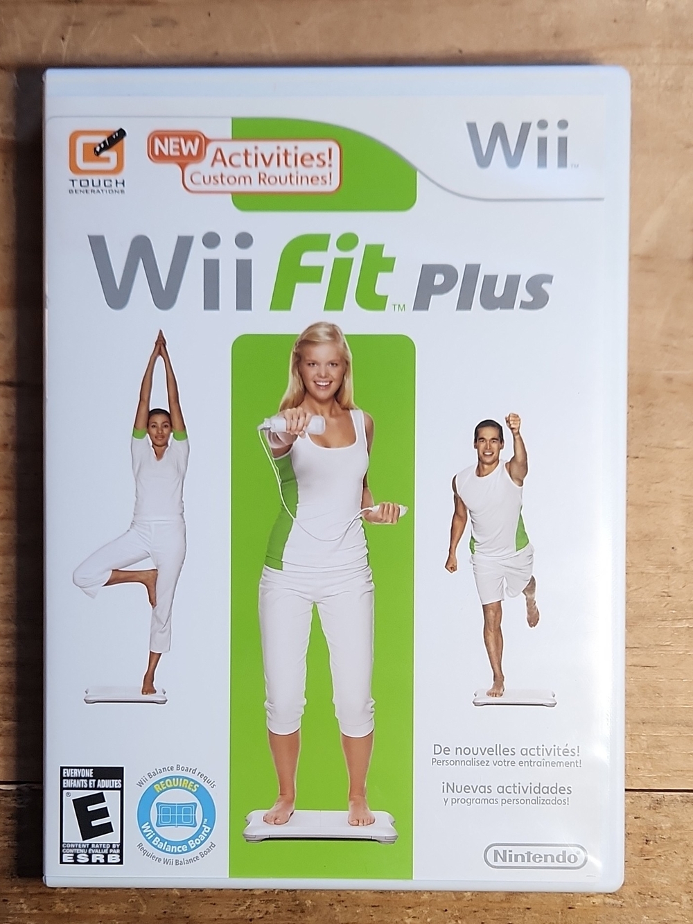 Nintendo Wii Fit Plus Nintendo Wii NTSC-U/C E Fitness & Health With Manual
